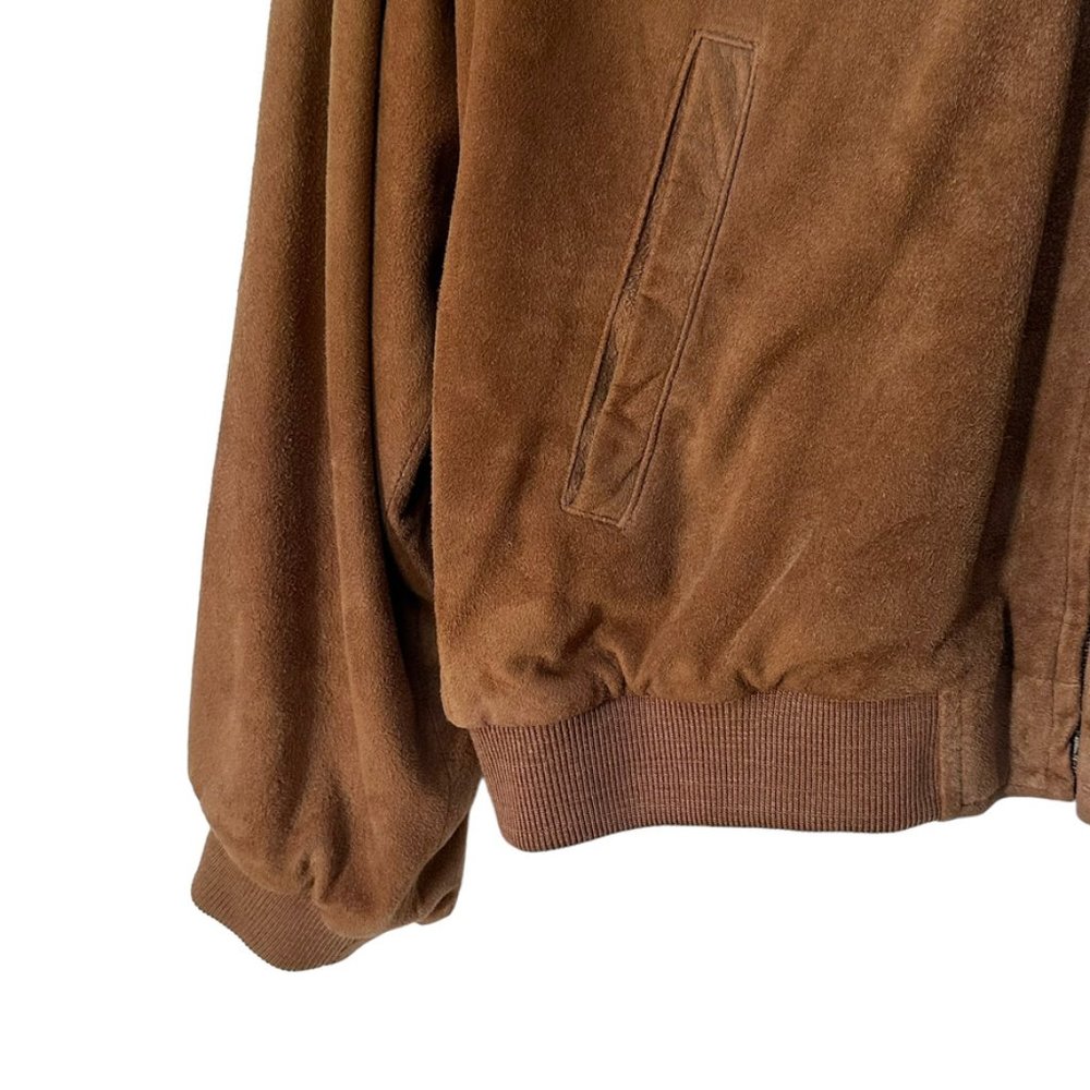 Golden Bear Suede Baseball Jacket - Men's medium - Picture 6 of 14
